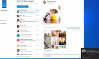 How to enable / disable Badge on taskbar for new messages in Your Phone on Windows 10