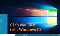 How to enter BIOS (UEFI) on Windows 10