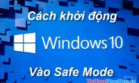 How to enter Safe Mode on Windows 10