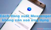How to exit, log out of Messenger without removing the application