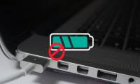 How to fix a laptop with a full battery but unplug the charger then turn itself off