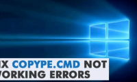 How to fix CopyPE.cmd not working on Windows 10