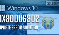 How to fix error 0x80d06802 when installing Windows updates