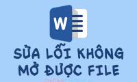 How to fix errors that cannot open Word files