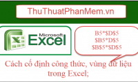 How to fix formulas in Excel, fix data ranges in Excel