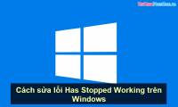 How to fix Has Stopped Working error on Windows