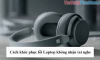 How to fix Laptop not receiving headphones