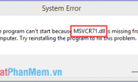 How to fix missing dll file on Windows