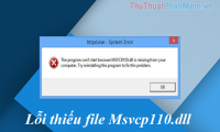 How to fix missing or missing msvcp110.dll file on the computer
