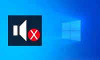 How to fix red speaker icon in Win 10