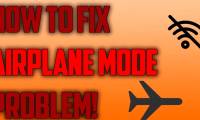 How to fix the error does not turn off airplane mode on Windows 10