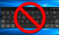 How to fix the virtual keyboard automatically opens on Windows 10