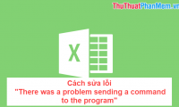 How to fix There was a problem sending a command to the program when opening Excel files