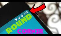 How to get a curved border display on Android phones like Samsung Galaxy S8