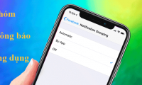 How to inform groups by application on iPhone, iPad