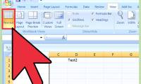 How to Insert a Page Break in an Excel Worksheet