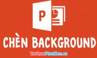 How to insert background into PowerPoint