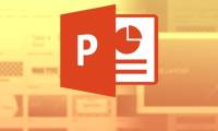 How to insert images below the word on PowerPoint