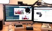 How to install and connect the webcam to the PC