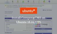 How to install Composr CMS on Ubuntu 18.04 LTS
