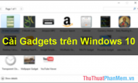 How to install Gadget for Windows 10 - Add Gadget feature on the Desktop for Windows 10