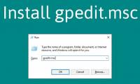 How to install Group Policy Editor (GPEdit.Msc) on Windows 10 Home Edition