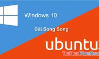 How to install Ubuntu operating system in parallel with Windows 10