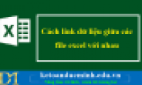 How to link data between excel files together