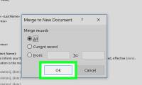 How to Mail Merge in Microsoft Word