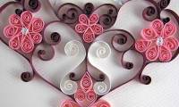 How to make cards March 8 with simple roll paper