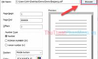 How to number a PDF page, add pages to the PDF file