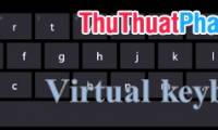 How to open the virtual keyboard on Windows
