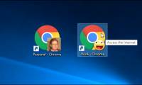 How to pin a Chrome user profile to the Taskbar