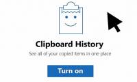 How to pin text and images to the Windows 10 Clipboard History
