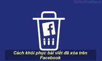 How to recover deleted posts on Facebook