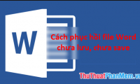 How to recover unsaved, unsaved Word files when the power goes out suddenly
