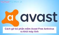 How to remove Avast Free Antivirus software from the computer