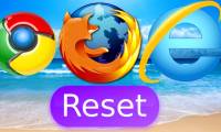 How to restore Chrome, Firefox, IE browser to the default state?