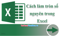How to round whole numbers in Excel