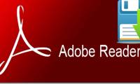 How to save files automatically in Adobe Reader?