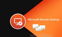 How to send commands Ctrl-Alt-Delete in Remote Desktop