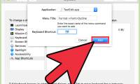 How to Set Mac Keyboard Shortcuts