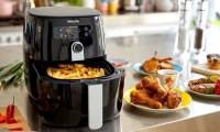 How to set the time, the oil-free fryer temperature for each standard dish
