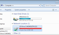 How to share a CD / DVD drive between computers on Windows