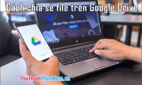 How to share and share files on Google Drive