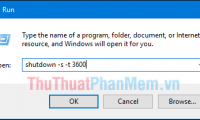How to time off the computer very quickly and easily by the command CMD, no need to install additional software