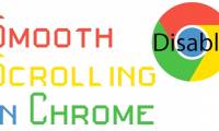 How to turn off smooth scrolling in Google Chrome
