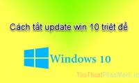 How to turn off update win10 thoroughly