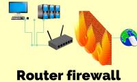 How to turn on the router's built-in firewall