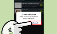 How to Upload PowerPoint Files to SlideShark on iOS